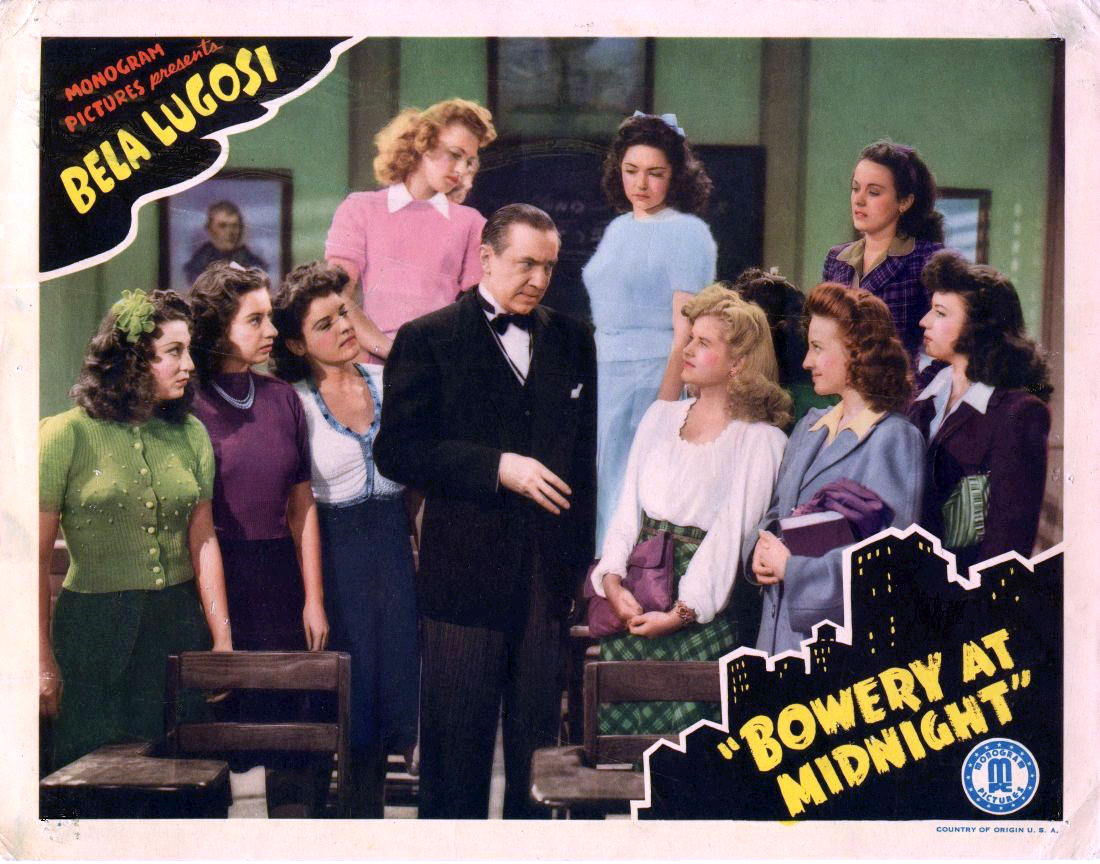 Bowery At Midnight 1942 Movie With Bela Lugosi Public Domain Movies