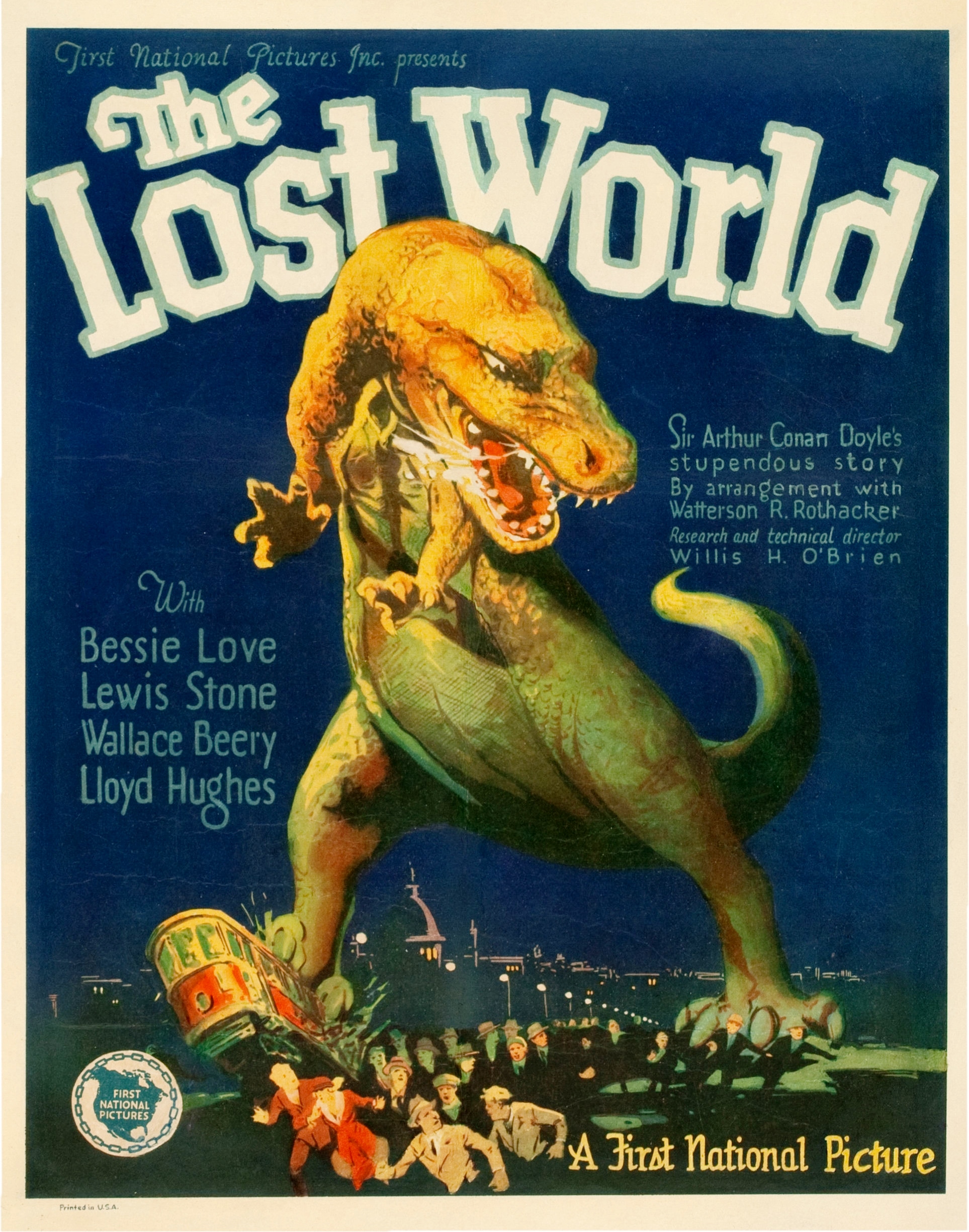 The Lost World 1925   Film Poster 