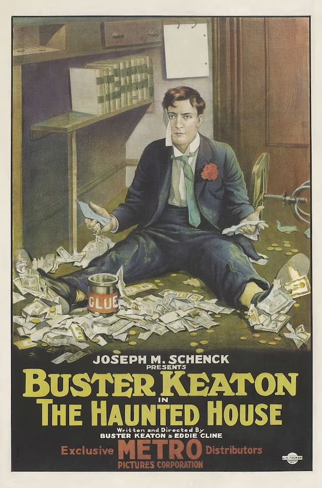 The Haunted House, 1921 starring Buster Keaton Public Domain Movies