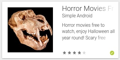 Horror Movies App