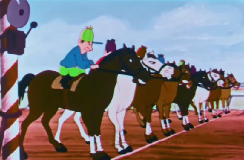 Cartoon: Ups an' Downs Derby, 1950 - Noveltoons - Public Domain Movies