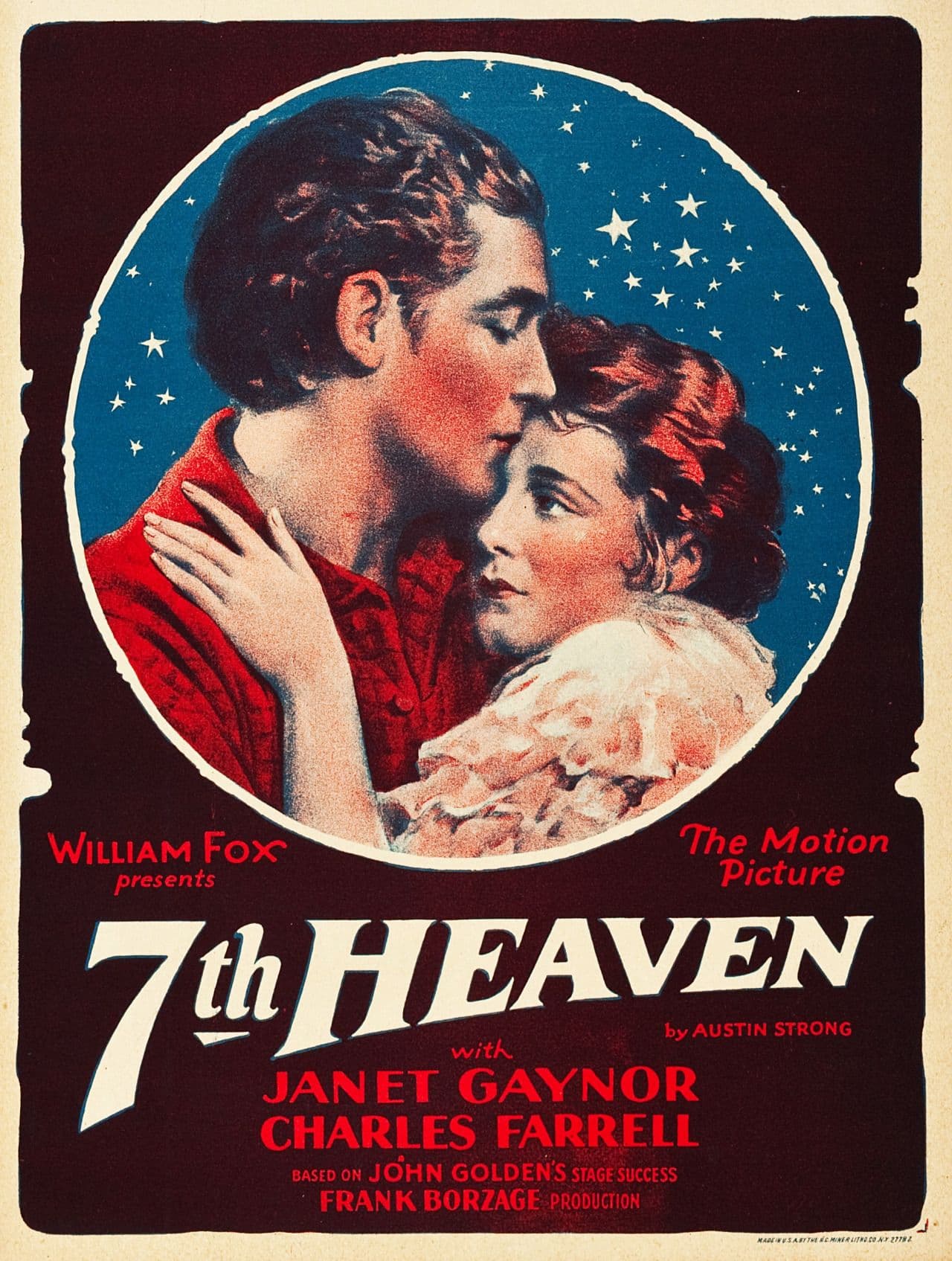 7th Heaven, 1927 nominated for the Academy Award for Best Picture